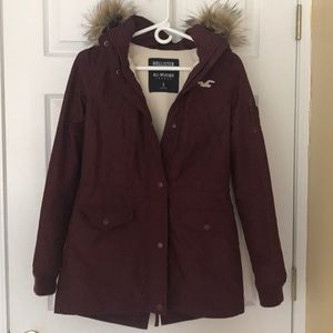 Hollister All Weather Parka Winter Jacket